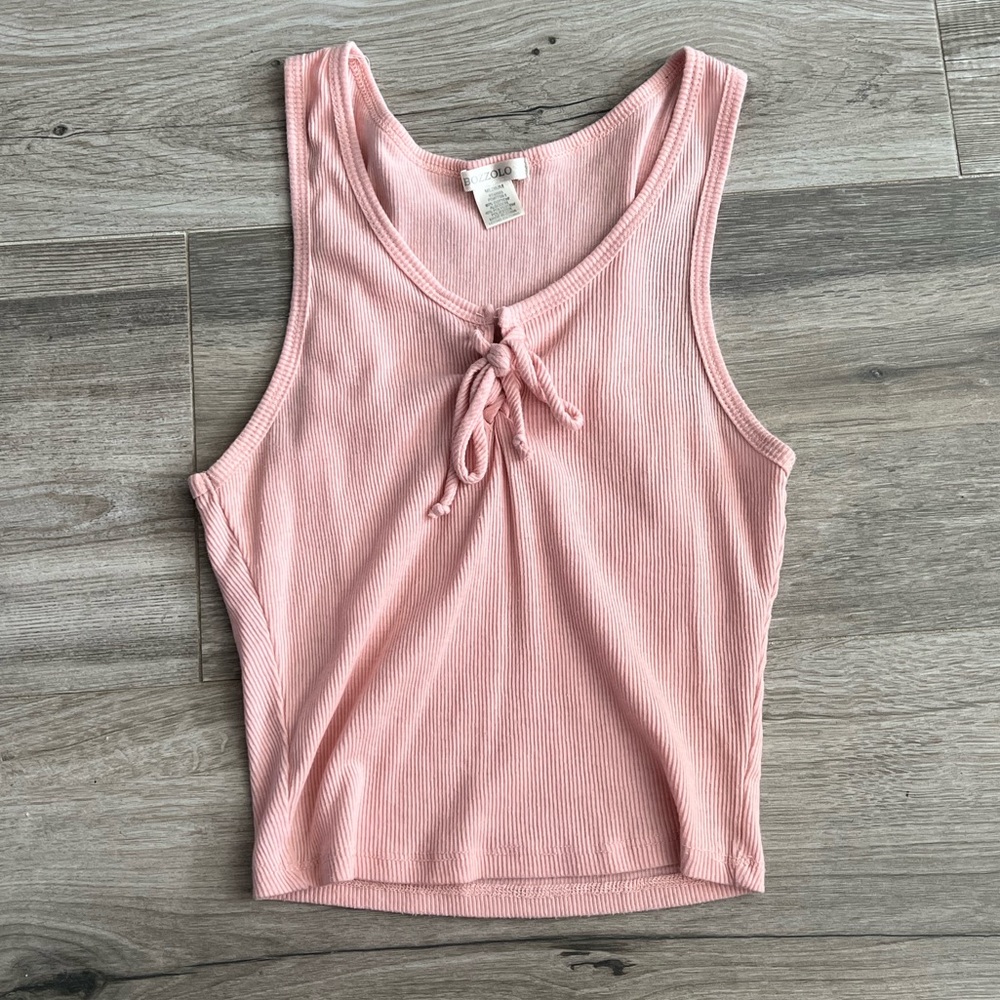Pink Crop top